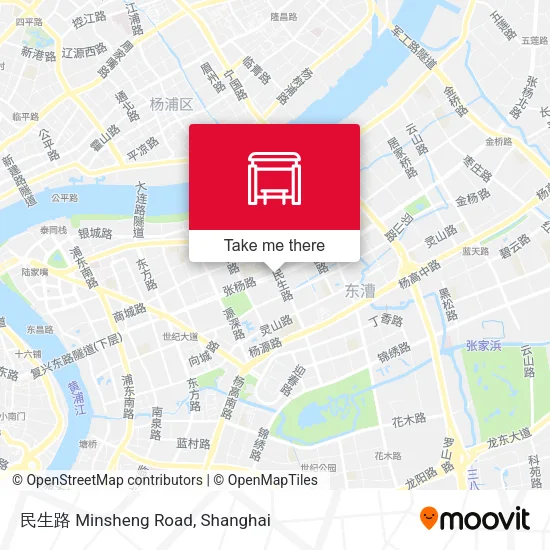 民生路 Minsheng Road map