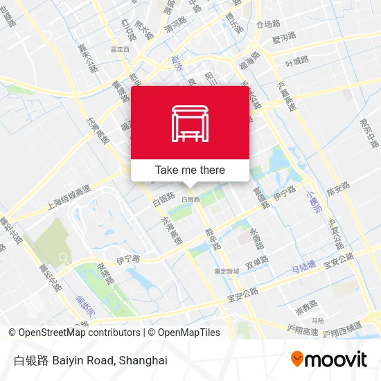 白银路 Baiyin Road map