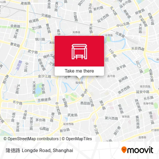 隆德路 Longde Road map