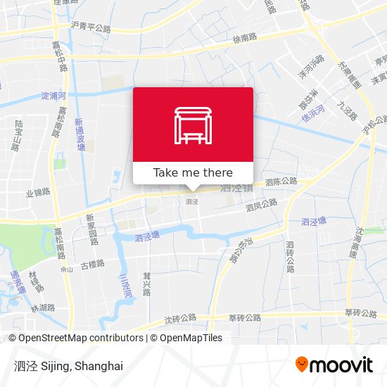 泗泾 Sijing map