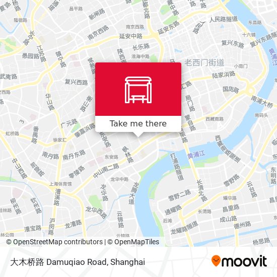 大木桥路 Damuqiao Road map