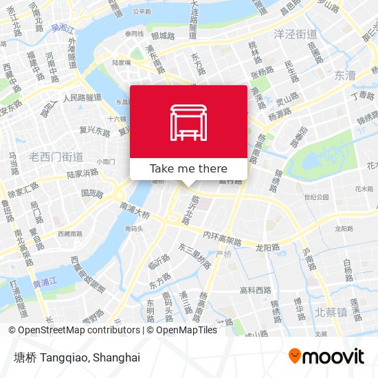塘桥 Tangqiao map
