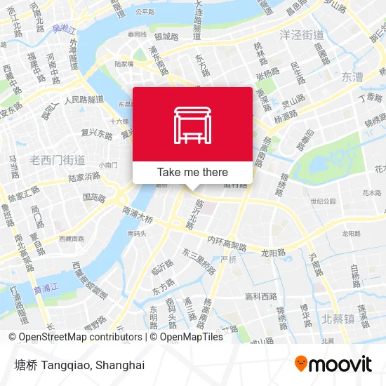 塘桥 Tangqiao map