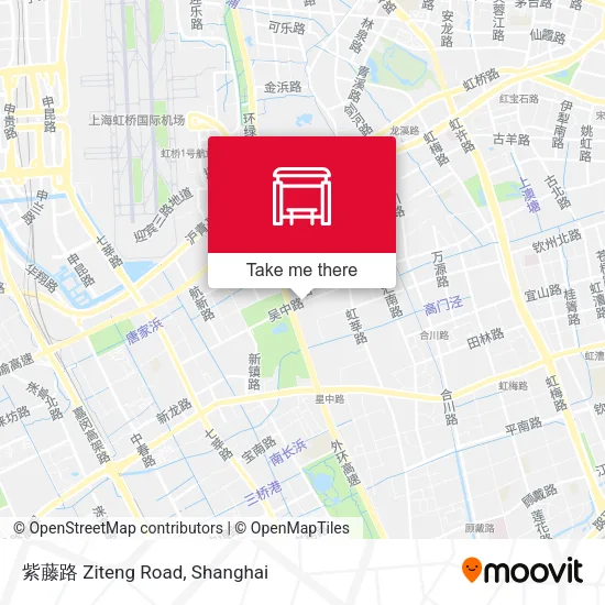 紫藤路 Ziteng Road map