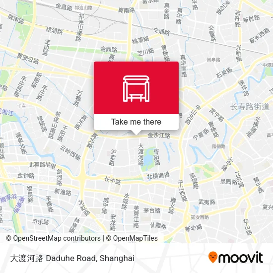 大渡河路 Daduhe Road map