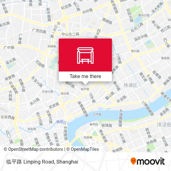 临平路 Linping Road map