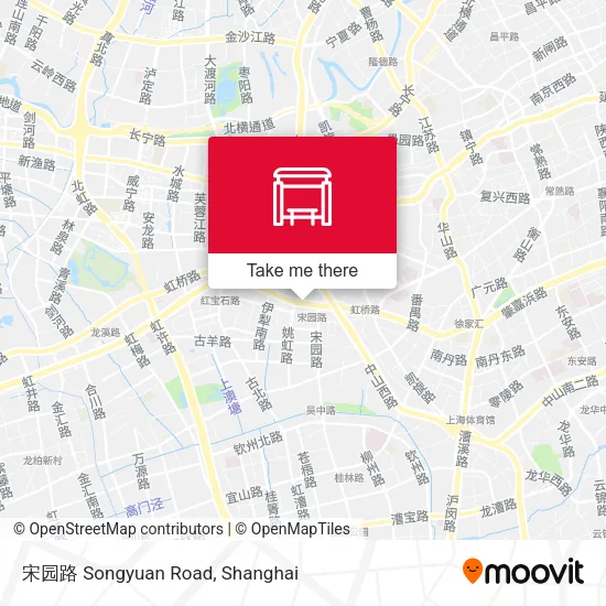 宋园路 Songyuan Road map