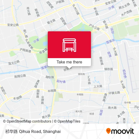 祁华路 Qihua Road map
