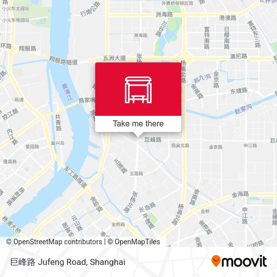 巨峰路 Jufeng Road map
