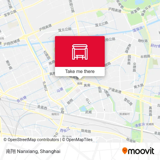 南翔 Nanxiang map