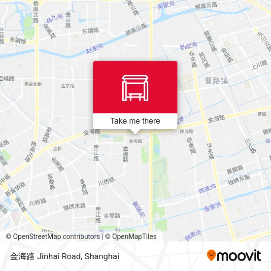 金海路 Jinhai Road map