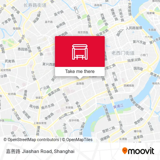 嘉善路 Jiashan Road map