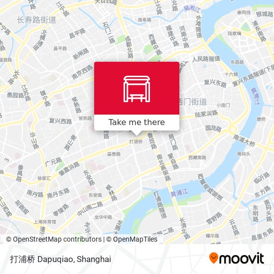 打浦桥 Dapuqiao map