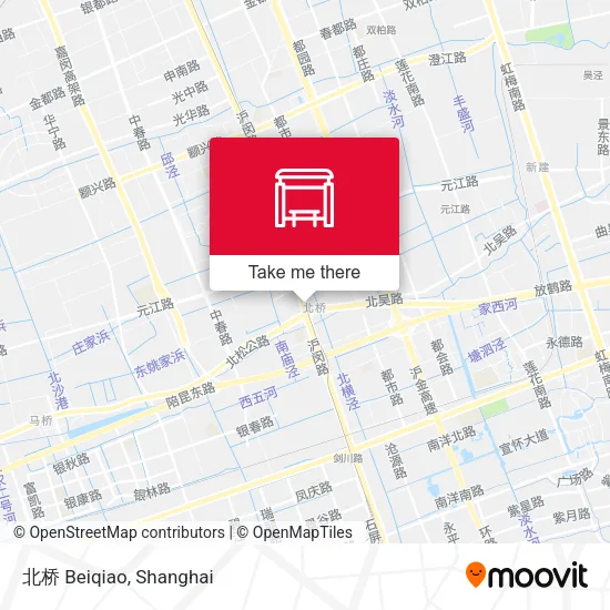 北桥 Beiqiao map