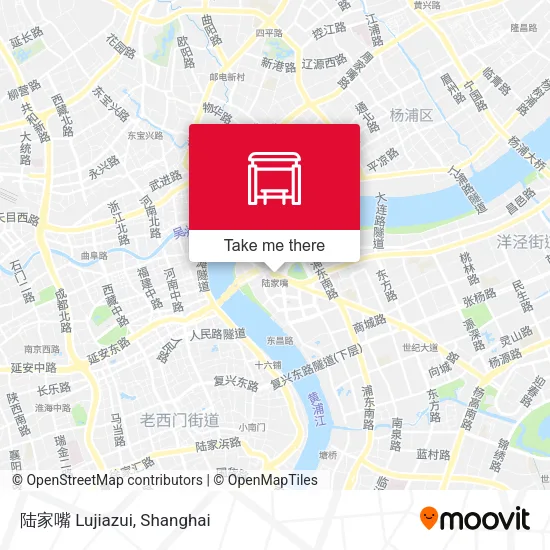 陆家嘴 Lujiazui map