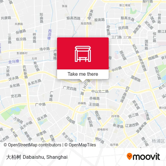 大柏树 Dabaishu map