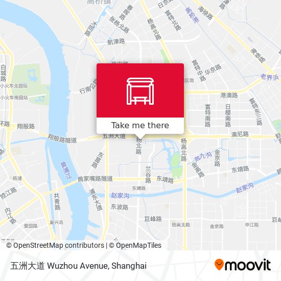 五洲大道 Wuzhou Avenue map