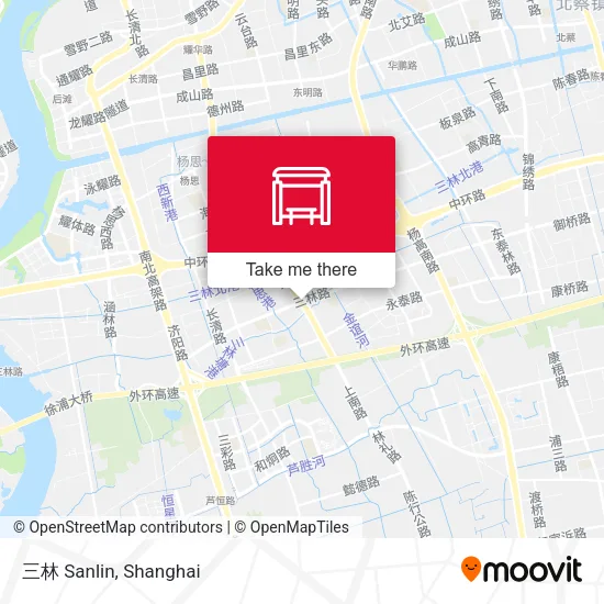 三林 Sanlin map
