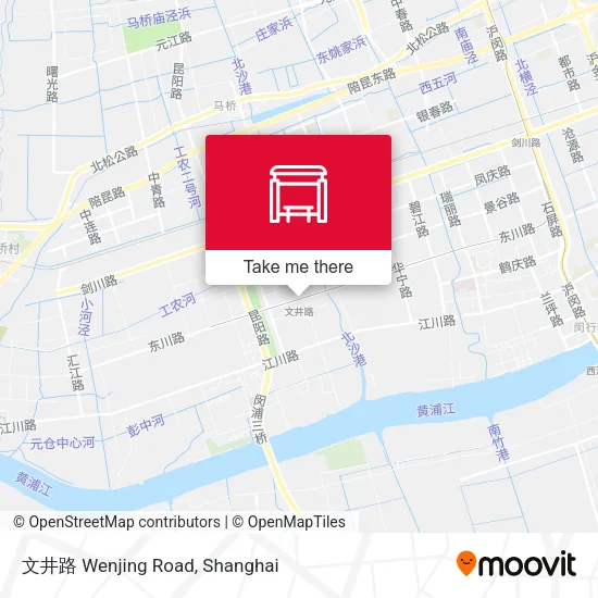文井路 Wenjing Road map