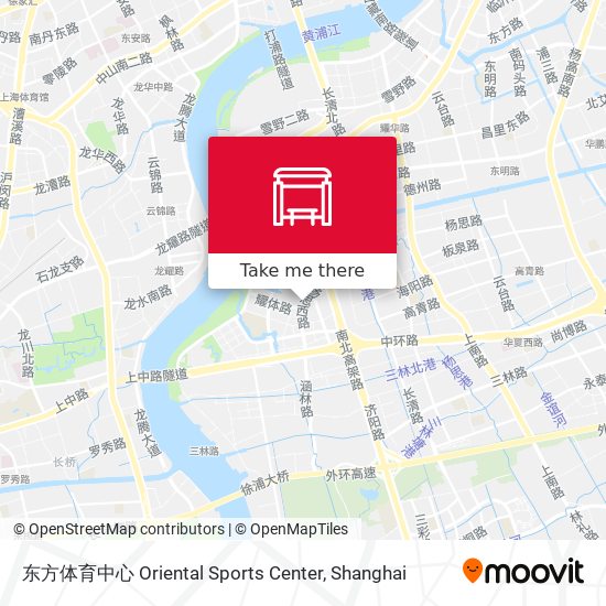 东方体育中心 Oriental Sports Center map