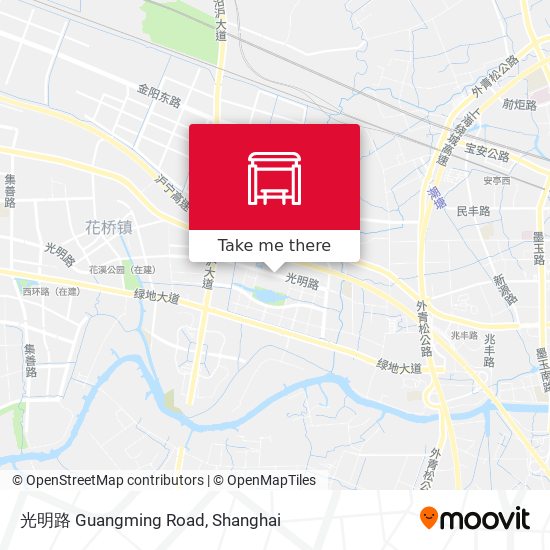 光明路 Guangming Road map