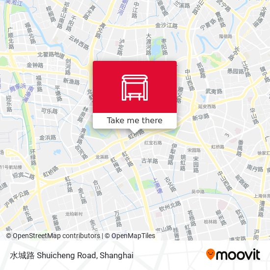 水城路 Shuicheng Road map