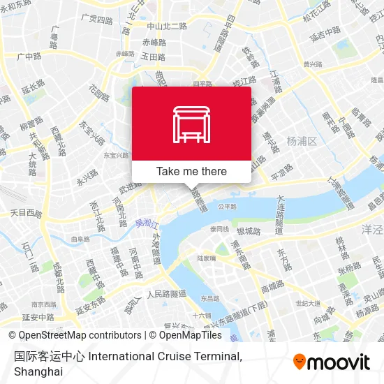 国际客运中心 International Cruise Terminal map