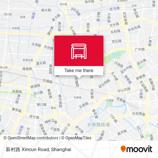 新村路 Xincun Road map