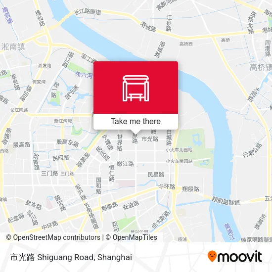 市光路 Shiguang Road map