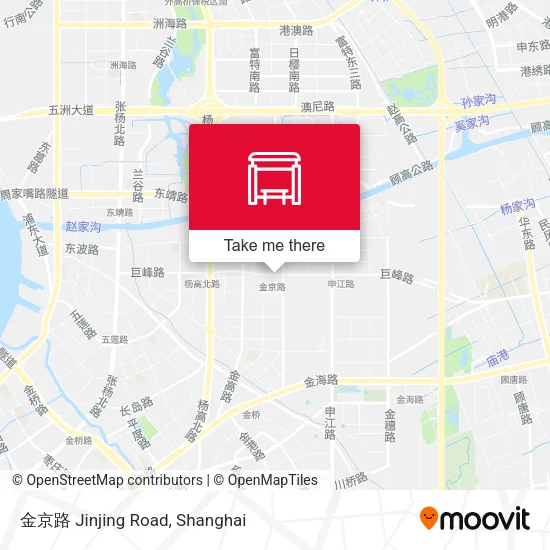 金京路 Jinjing Road map