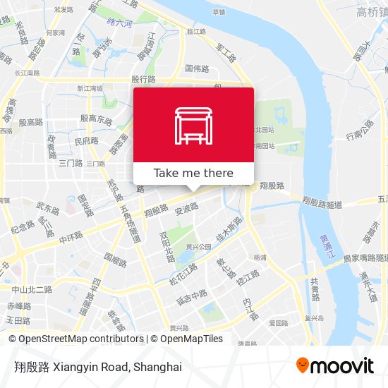 翔殷路 Xiangyin Road map