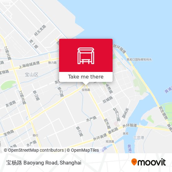 宝杨路 Baoyang Road map