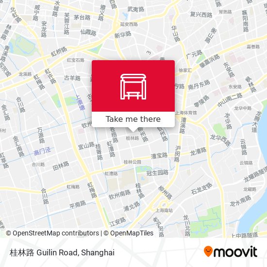 桂林路 Guilin Road map