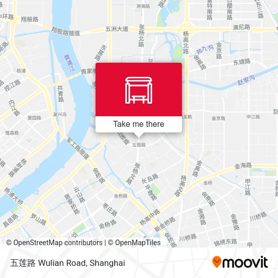 五莲路 Wulian Road map
