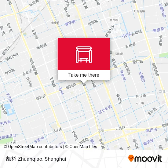 颛桥 Zhuanqiao map