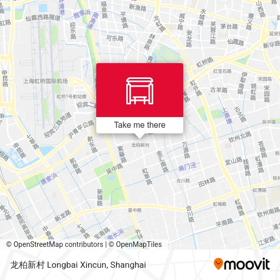 龙柏新村 Longbai Xincun map