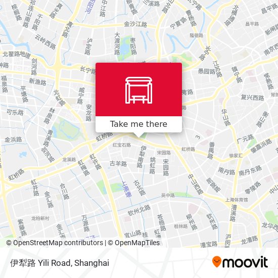 伊犁路 Yili Road map