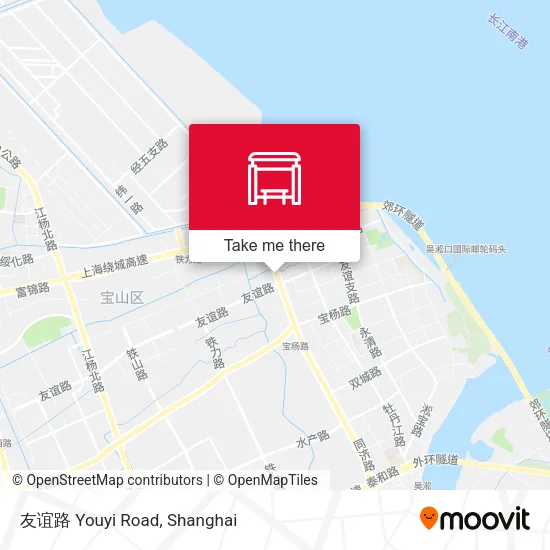 友谊路 Youyi Road map