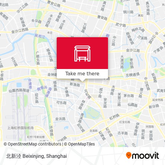 北新泾 Beixinjing map
