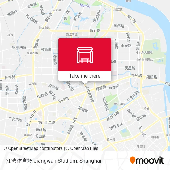 江湾体育场 Jiangwan Stadium map