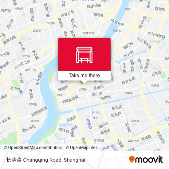 长清路 Changqing Road map