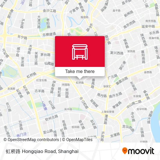 虹桥路 Hongqiao Road map