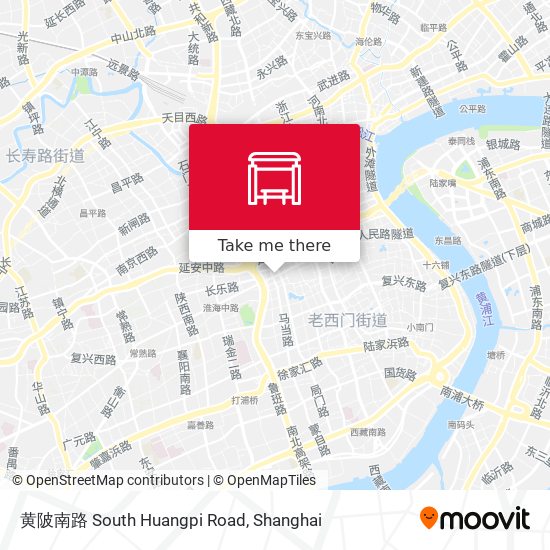 黄陂南路 South Huangpi Road map