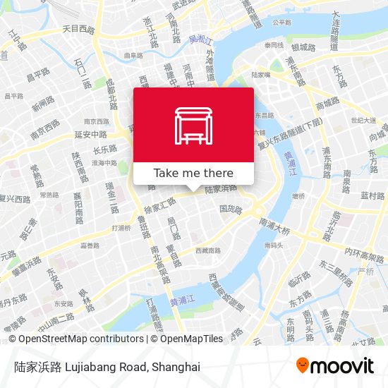 陆家浜路 Lujiabang Road map