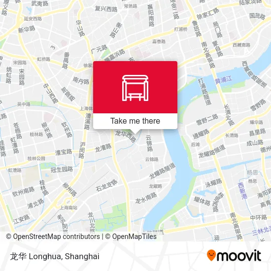 龙华 Longhua map