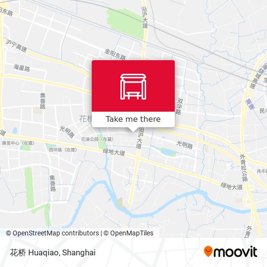 花桥 Huaqiao map