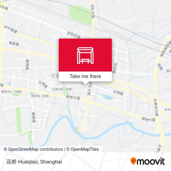 花桥 Huaqiao map