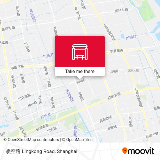 凌空路 Lingkong Road map