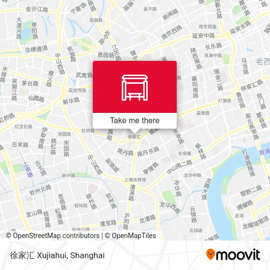 徐家汇 Xujiahui map
