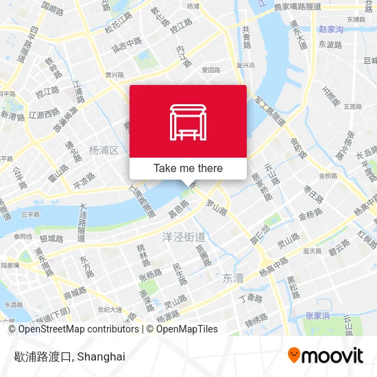 歇浦路渡口 map